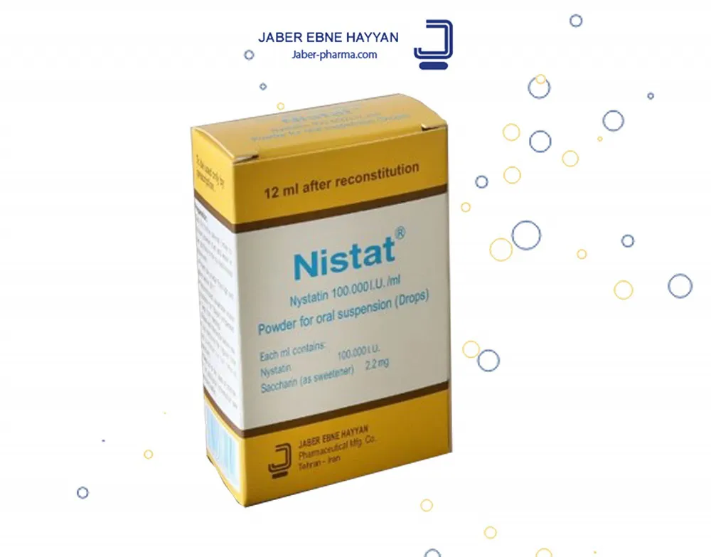 تصویر NISTAT 100000U/ML 12ML FOR SUSP